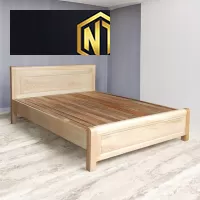 GIƯỜNG GỖ SỒI 1M6 GIÁ TỐT